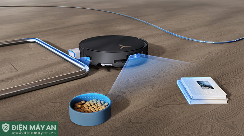 Robot hút bụi lau nhà Ecovacs Deebot X8 Pro Omni Auto Water Kit - Tự động cấp xả nước